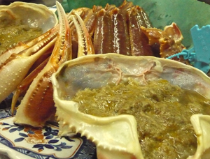 Live crab