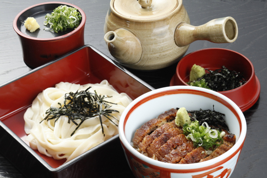 Examples of Nagoya specialties (Mini Hitsumabushi and Zaru Kishimen) - 035