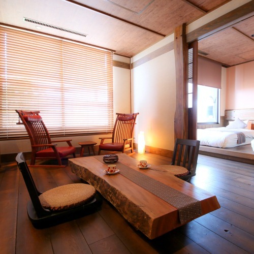 Guest room with open-air bath [Kurashin]