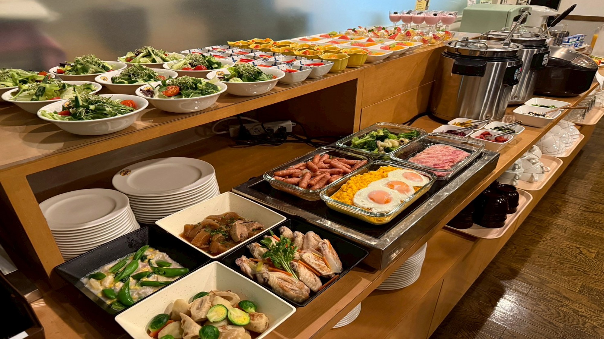 和洋食のバイキング