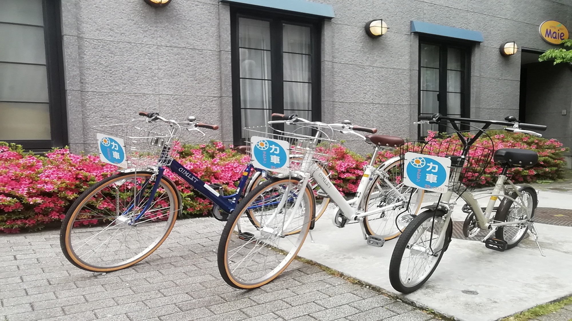 リキシャ　無料貸し出し自転車