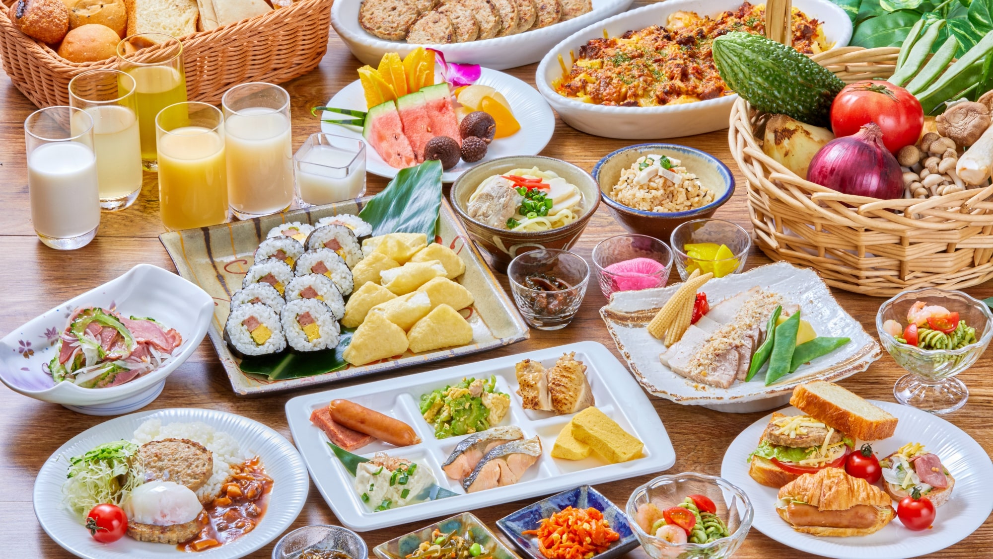 【朝食イメージ】ビュッフェ