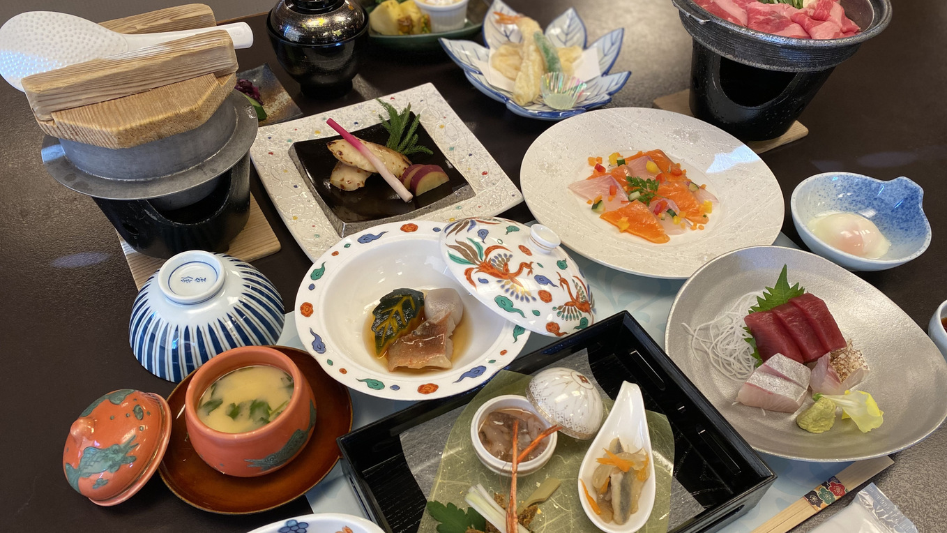 【シニアにおすすめ】最上階和食膳会場で味わう会席プラン