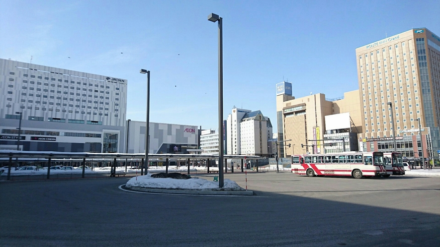 ■旭川駅＿駅から徒歩5分！観光・ビジネスの拠点に♪