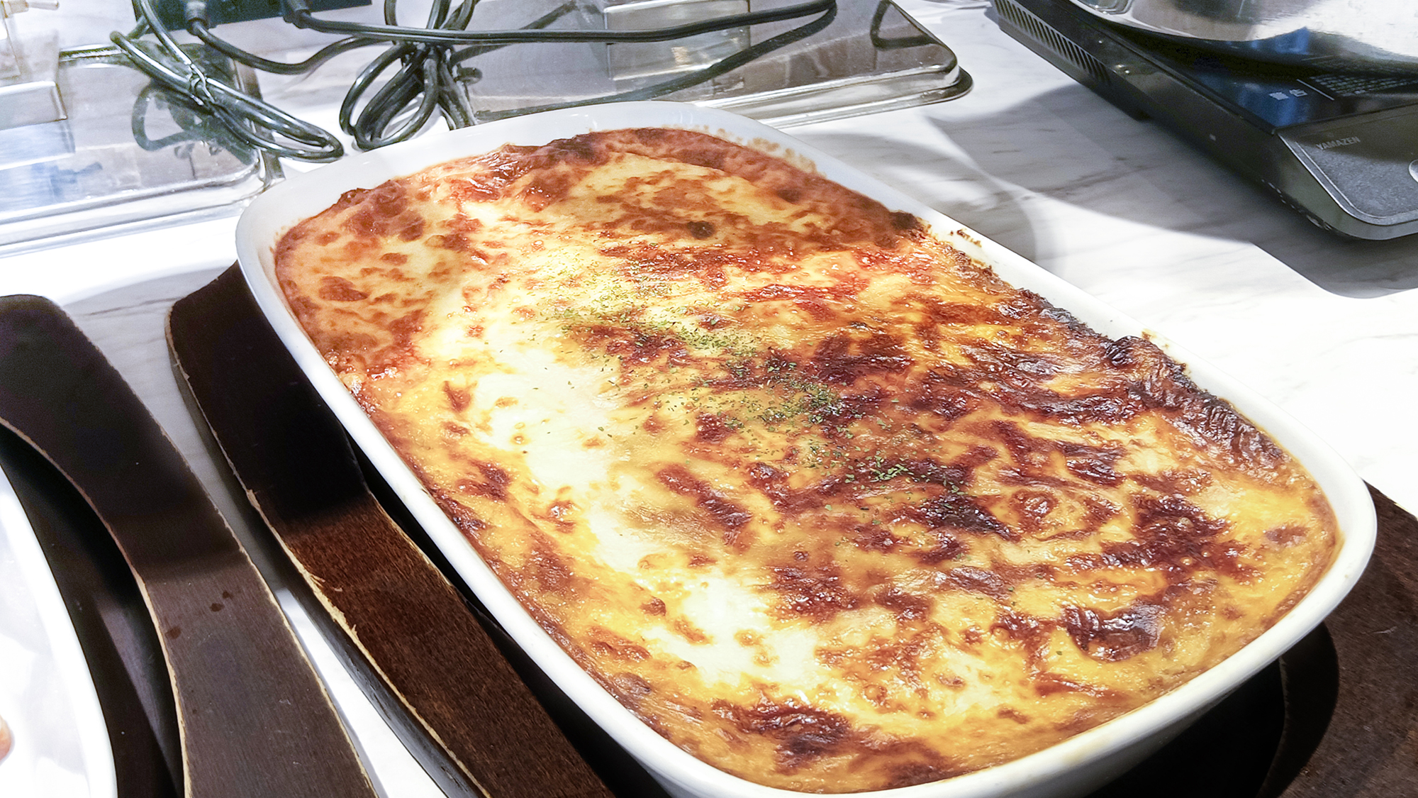 ■ひき肉のソテーに、なめらかなマッシュポテトを重ねてこんがり焼き上げたフランスの家庭料理です。