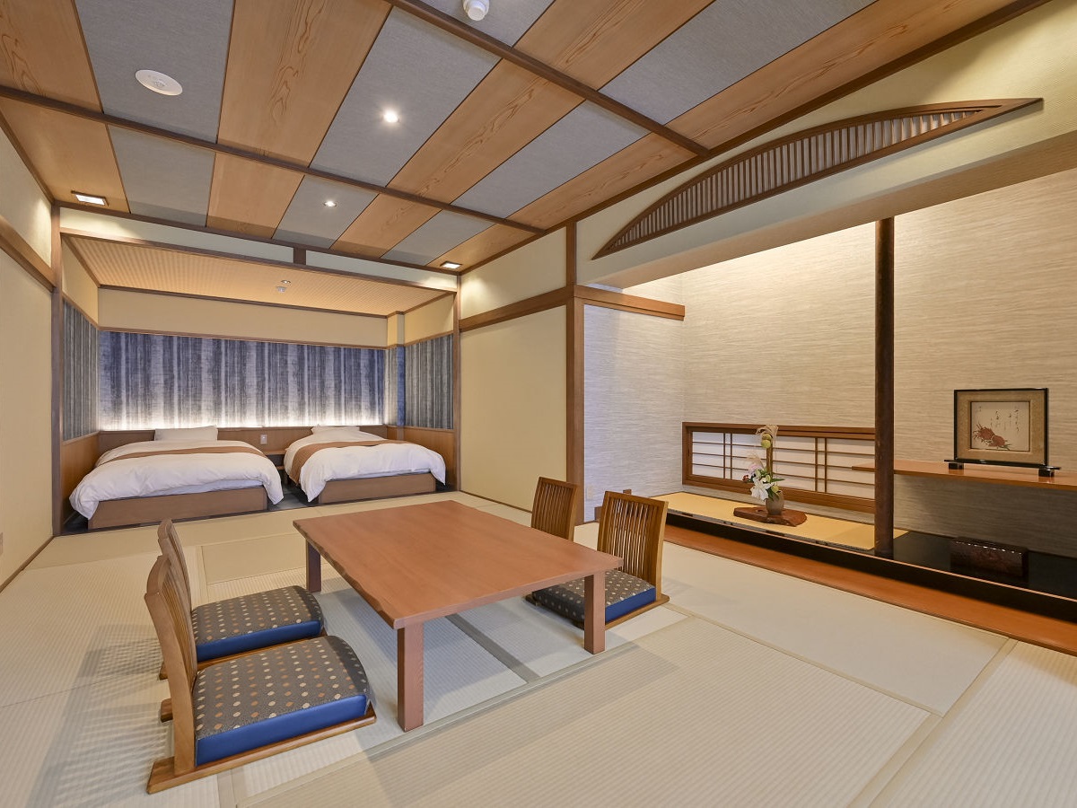 露天風呂付き和モダン客室【福智〜fukuchi〜】