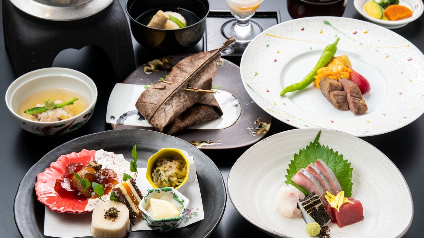 【グレードUP会席】メインは『和牛ステーキ』料理長が「おいしい」にこだわった 〜地産の美味食〜