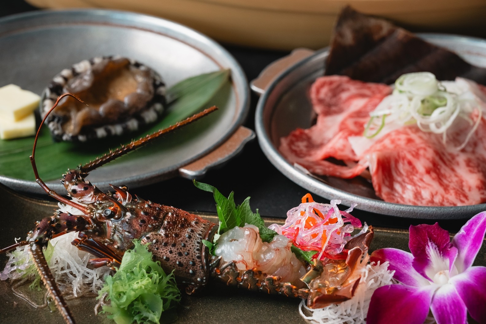 「春の特別価格」贅沢♪伊勢海老・鮑・三河牛付 船盛竜宮丸会席〈部屋食〉