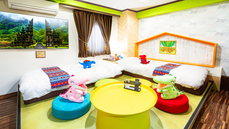 カジュアル4（森のおうち）/シングル×4台/32平米【禁煙】