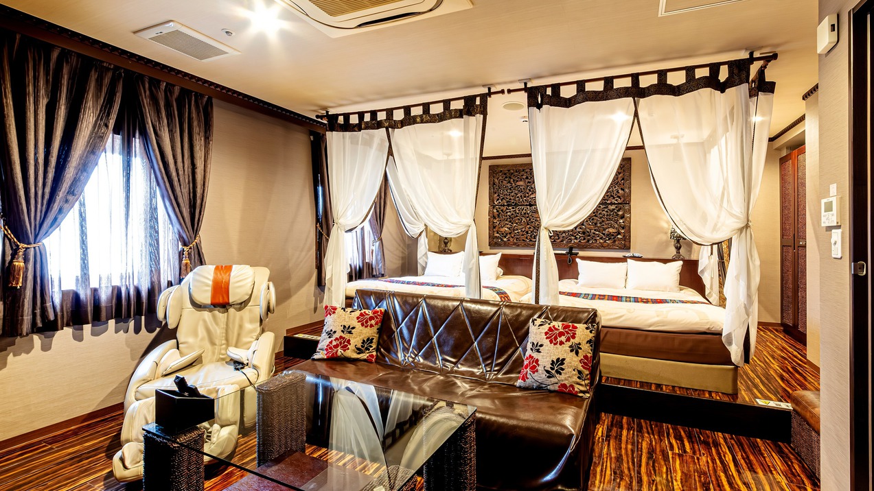 ジュニアスイート/ツインベッド/岩盤浴付/42平米【禁煙】