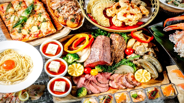 【レビュー投稿でお得！モニタープラン】1泊3食付き 飲み放題・キッズスペースなど全部無料！