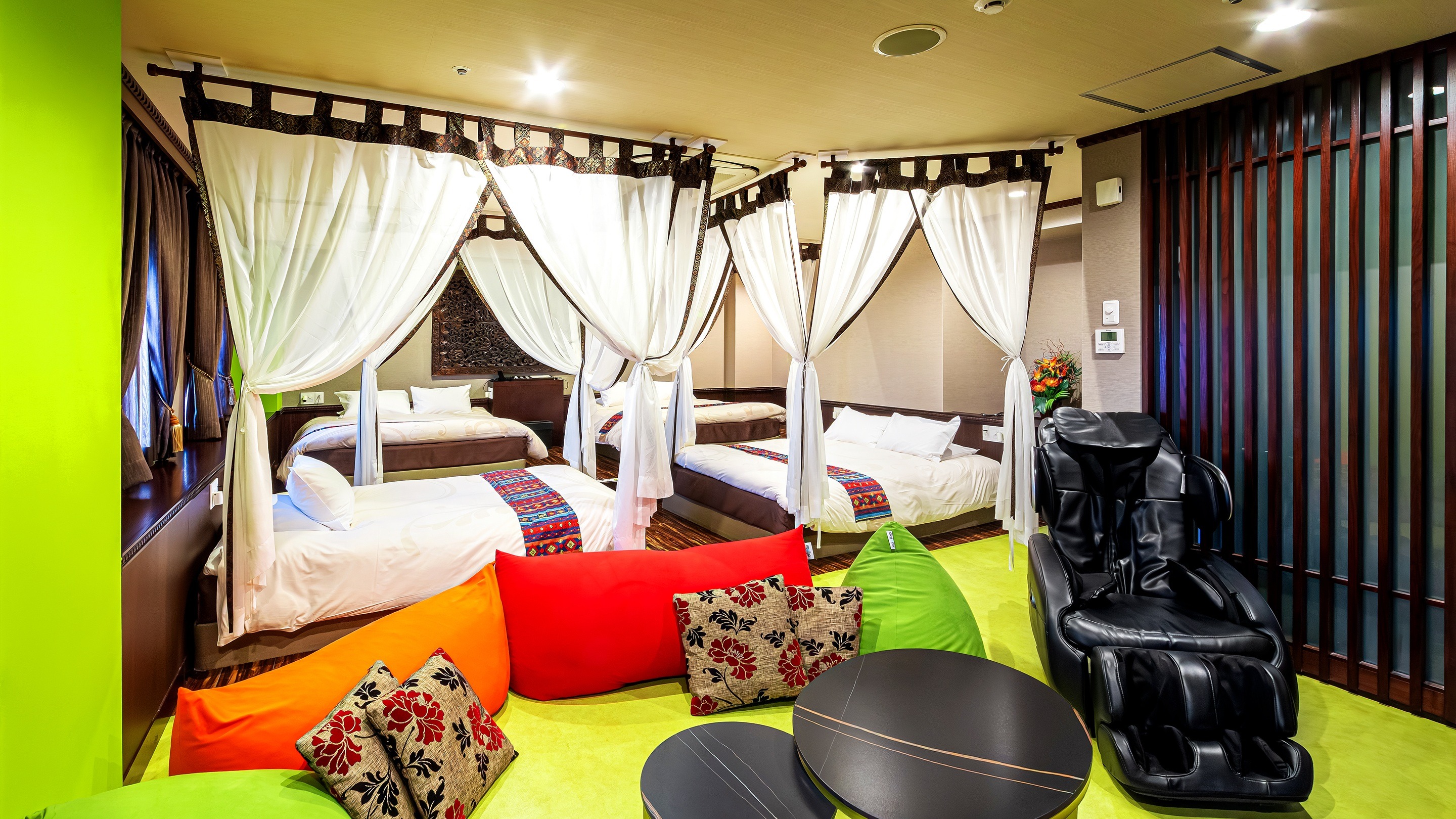 エグゼクティブスイート/4ベッド/岩盤浴付/60平米【禁煙】