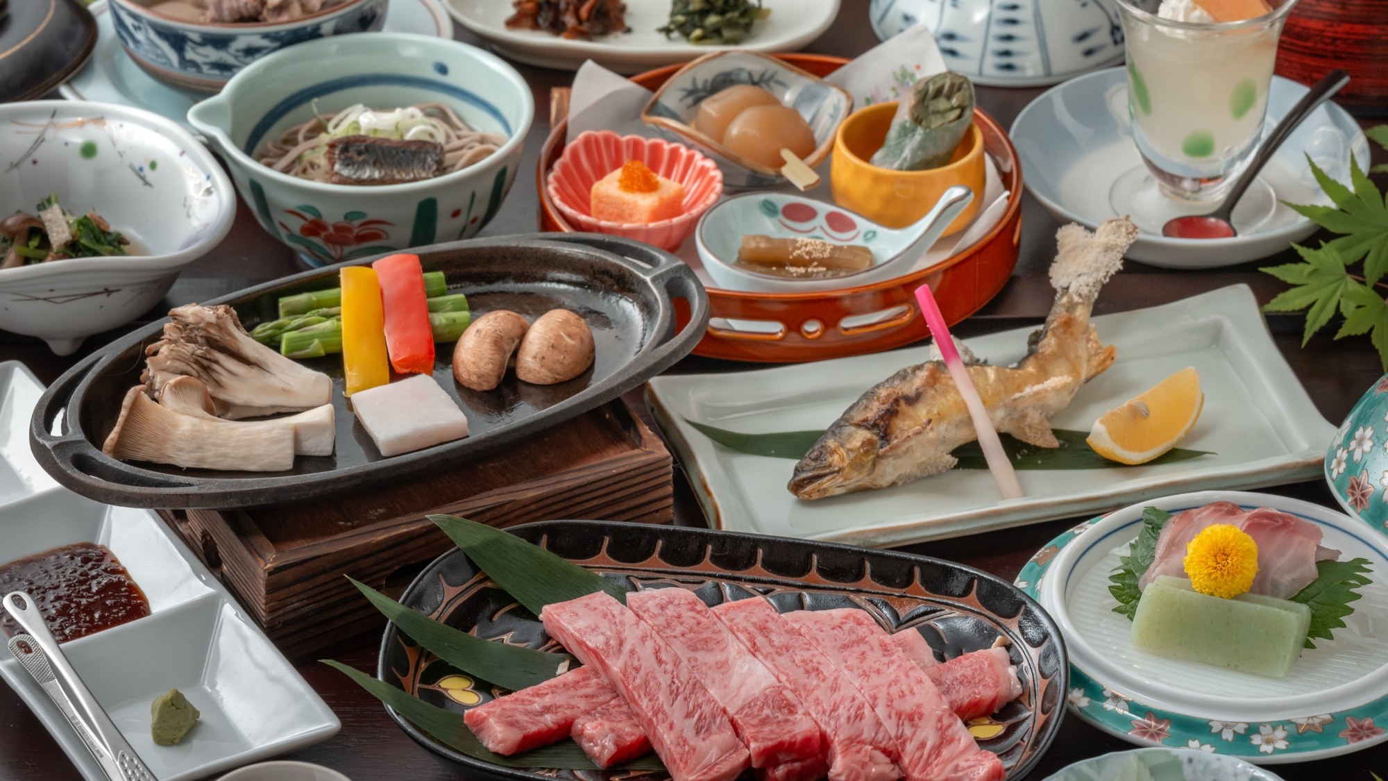 【米沢牛２倍満喫プラン】＜ステーキorすき焼きorしゃぶしゃぶ＞お一人様毎に選べる大満足の味わい