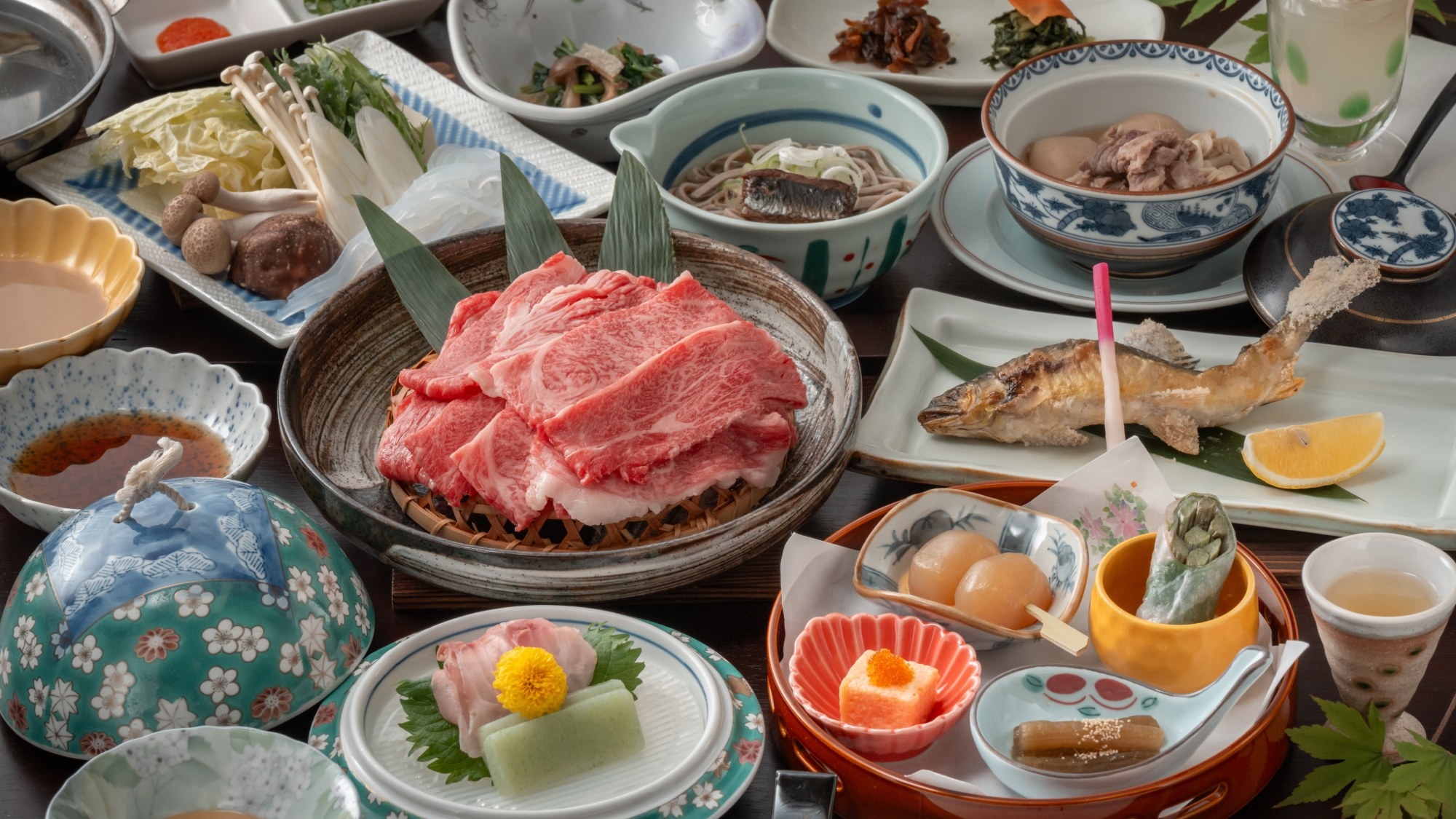 【米沢牛２倍満喫プラン】＜ステーキorすき焼きorしゃぶしゃぶ＞お一人様毎に選べる大満足の味わい