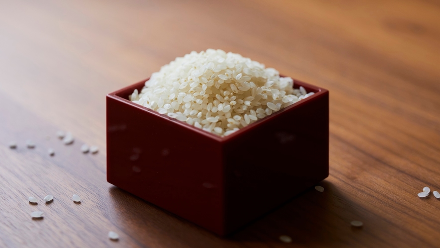 *【食事】石川県のブランド米「ひゃくまん穀」を使用しています。
