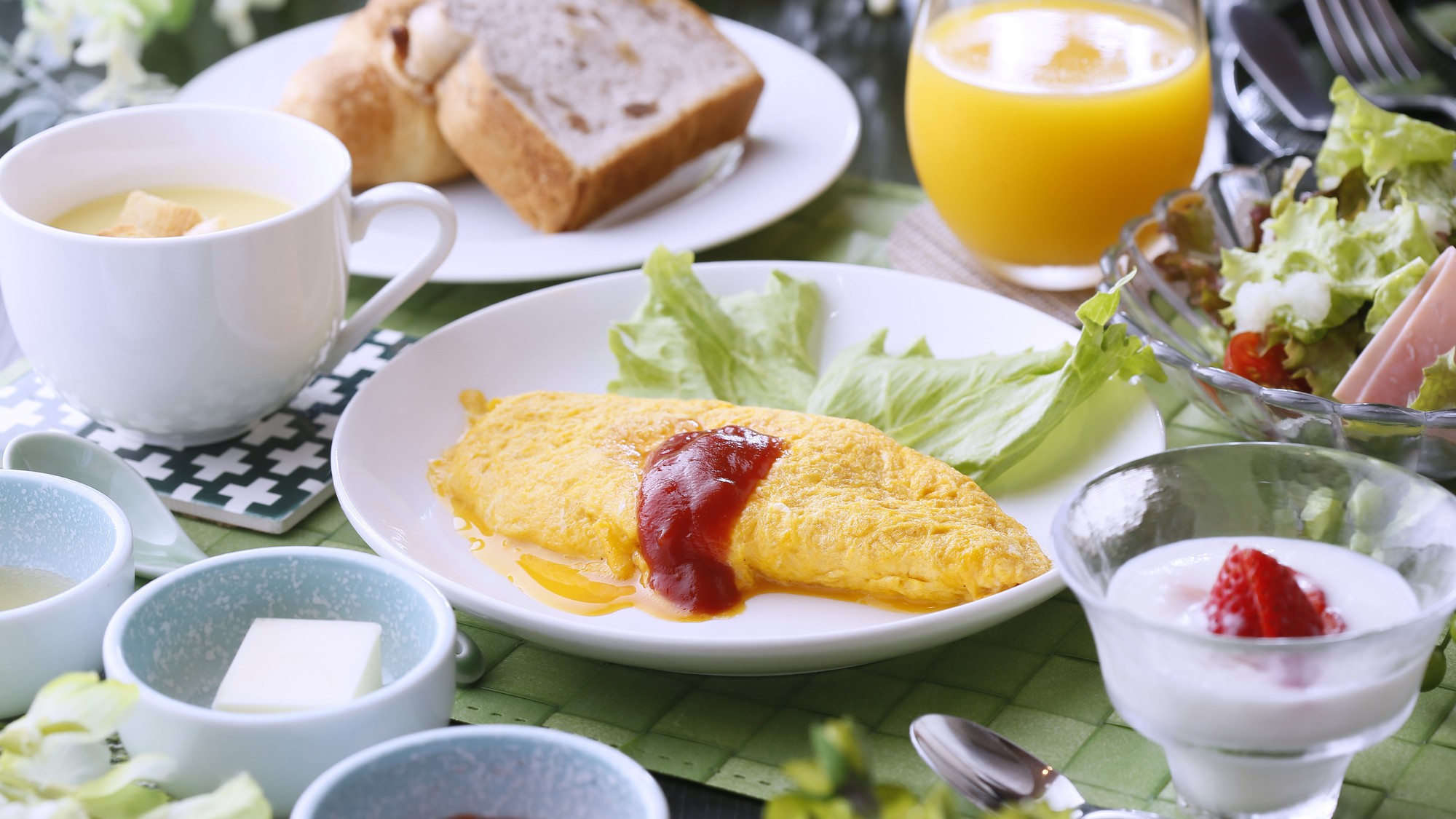 朝食例～連泊のお客様は洋食選択可～