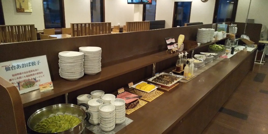 朝食バイキングレーン②