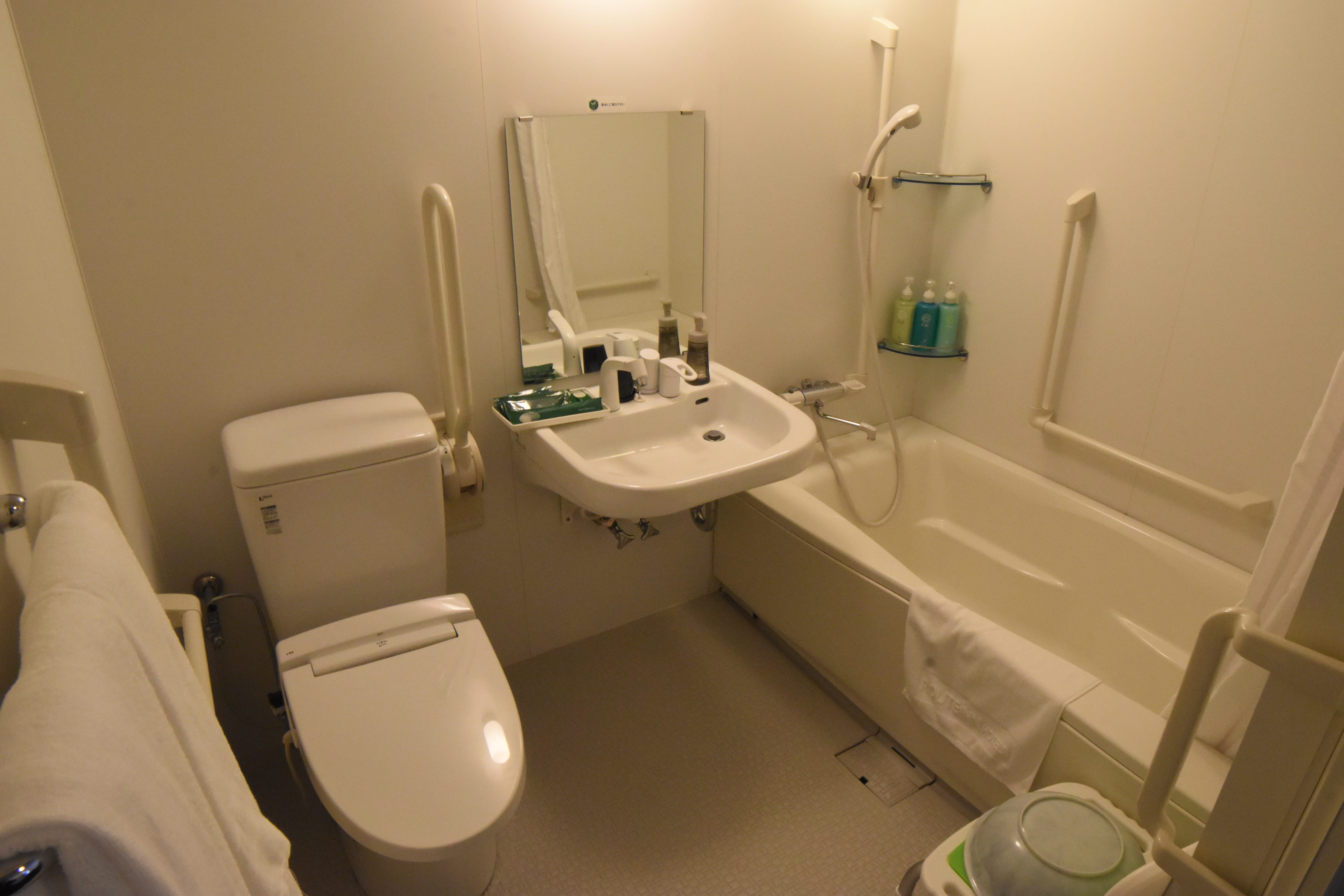 段差無しユニットバス