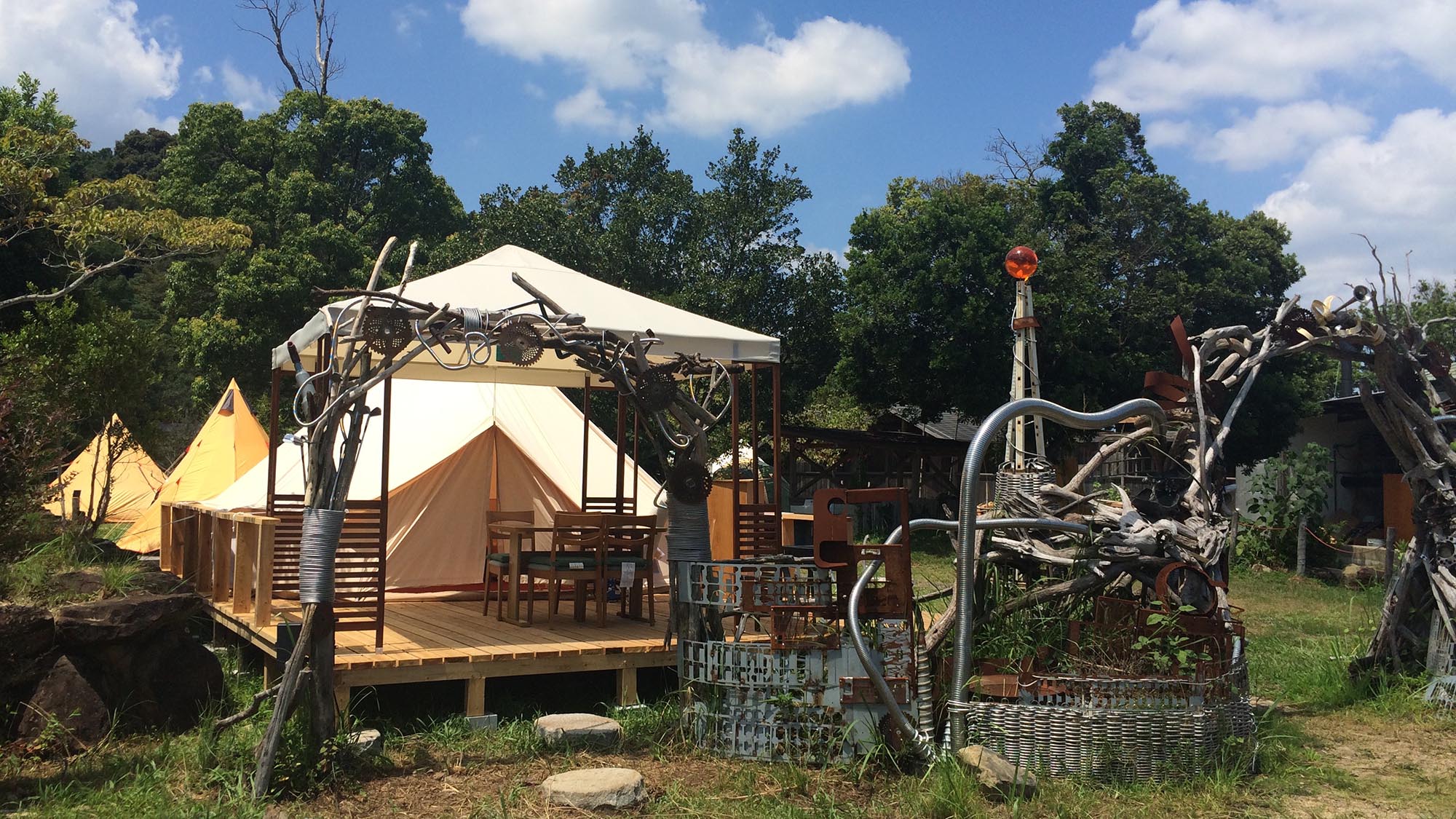 ・【ステラシアター5】スチームパンク風の個性溢れるグランピングサイト♪