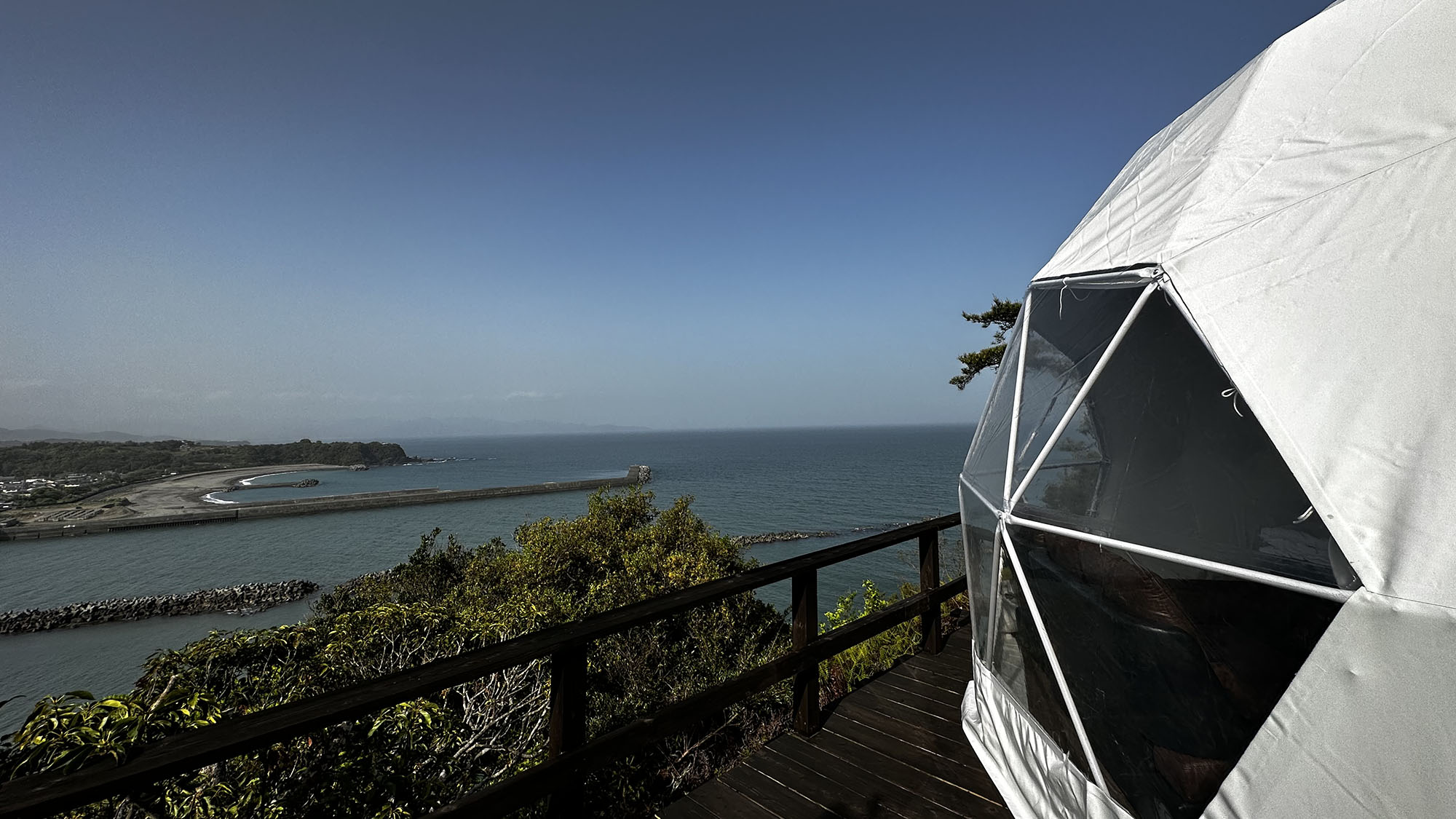 ・【オーシャンドーム9】絶景グランピング♪至福のキャンプ体験をお楽しみください