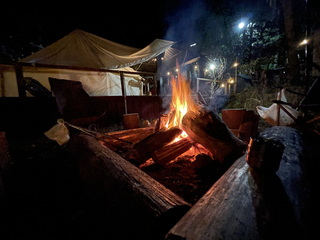 森のアウトドアリビング２