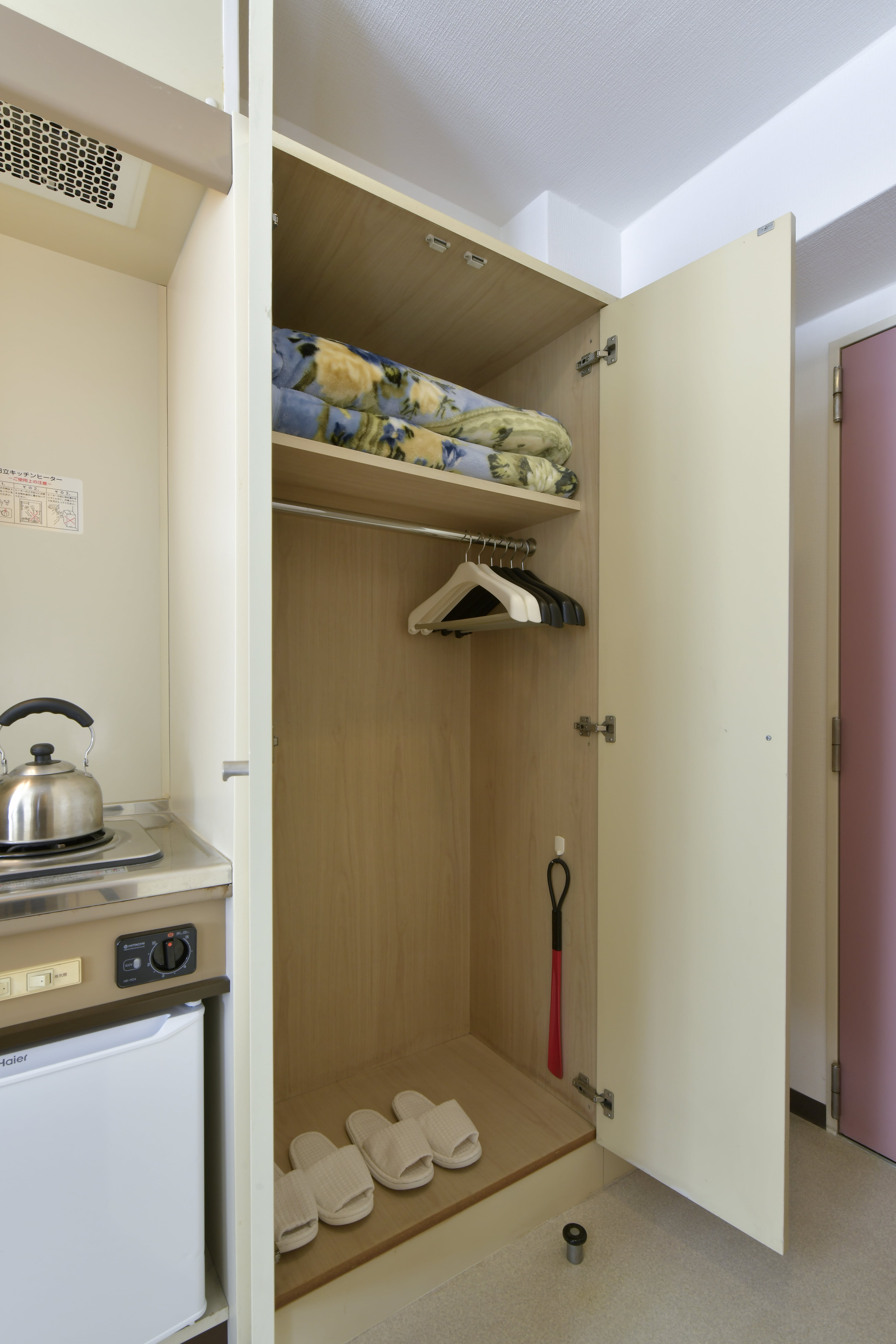 客室クローゼット