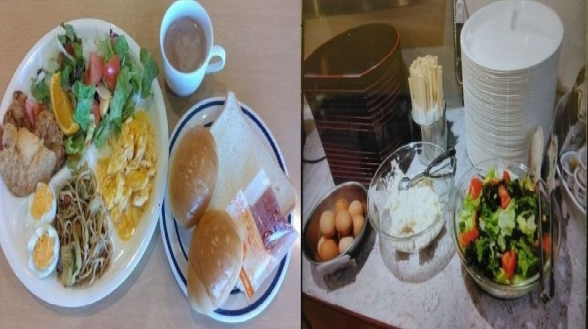 朝食　Buffet-style