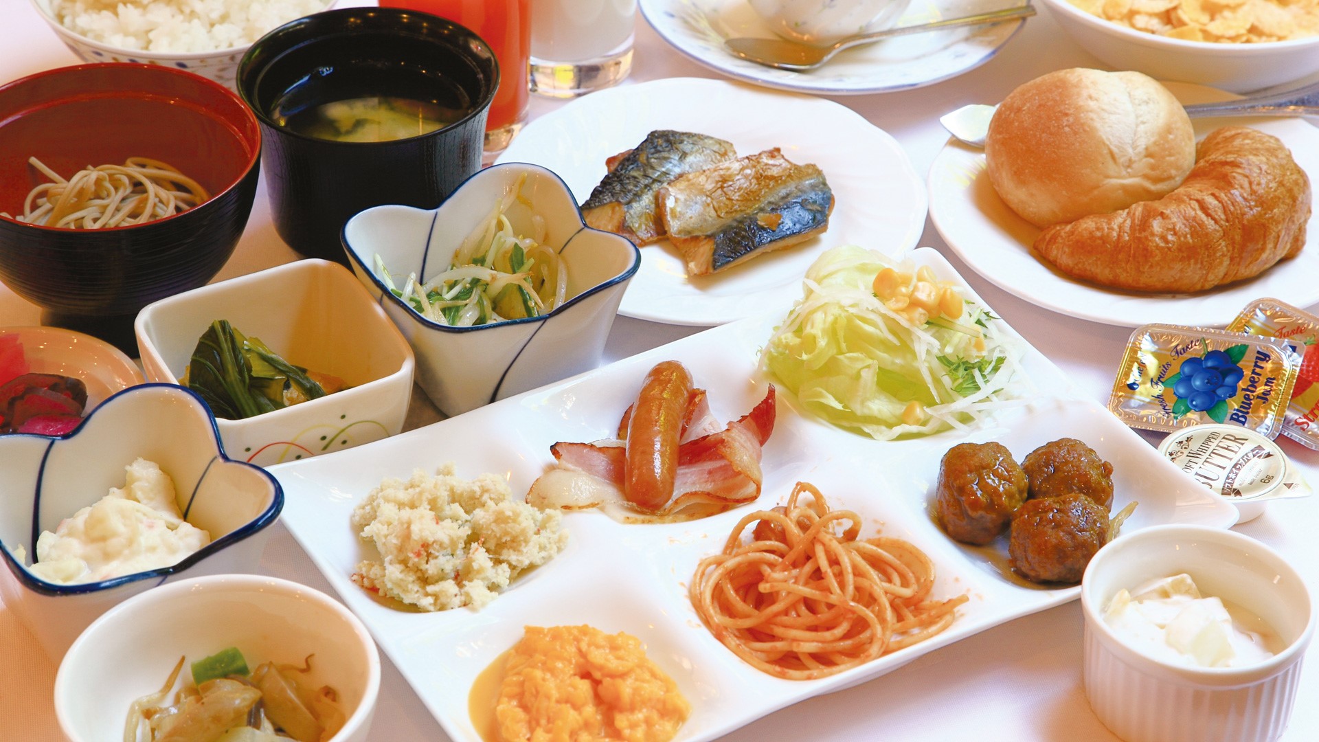 無料朝食バイキング　※画像はイメージです