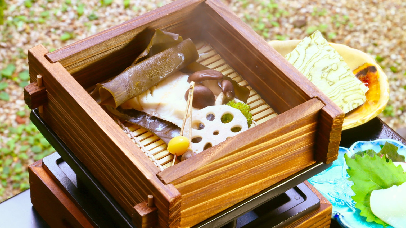 《朝食付きプラン》富山の食文化に触れる北前船と昆布料理のこだわり朝食【個室食＆貸切風呂】