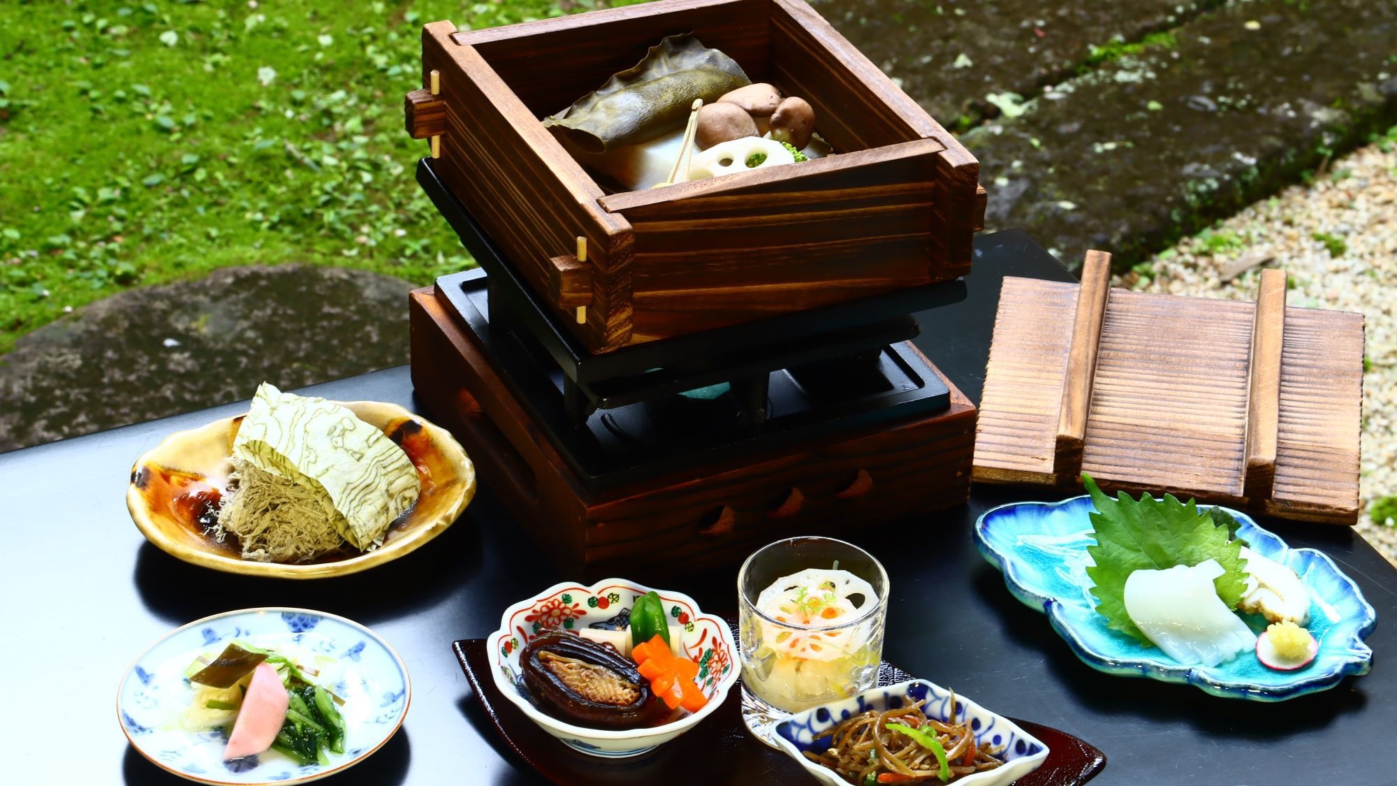 《朝食付きプラン》富山の食文化に触れる北前船と昆布料理のこだわり朝食【個室食＆貸切風呂】