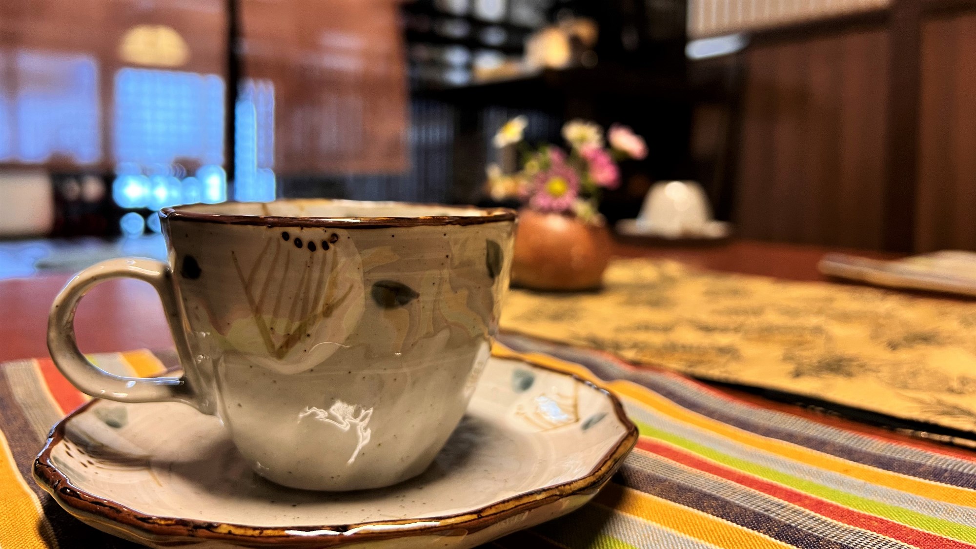 ■館内サービス■　コーヒースペースにてゆっくりとお寛ぎください