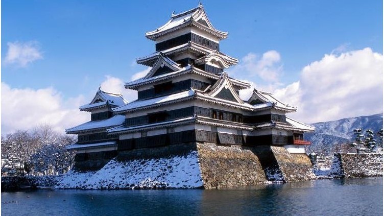 冬【国宝松本城】