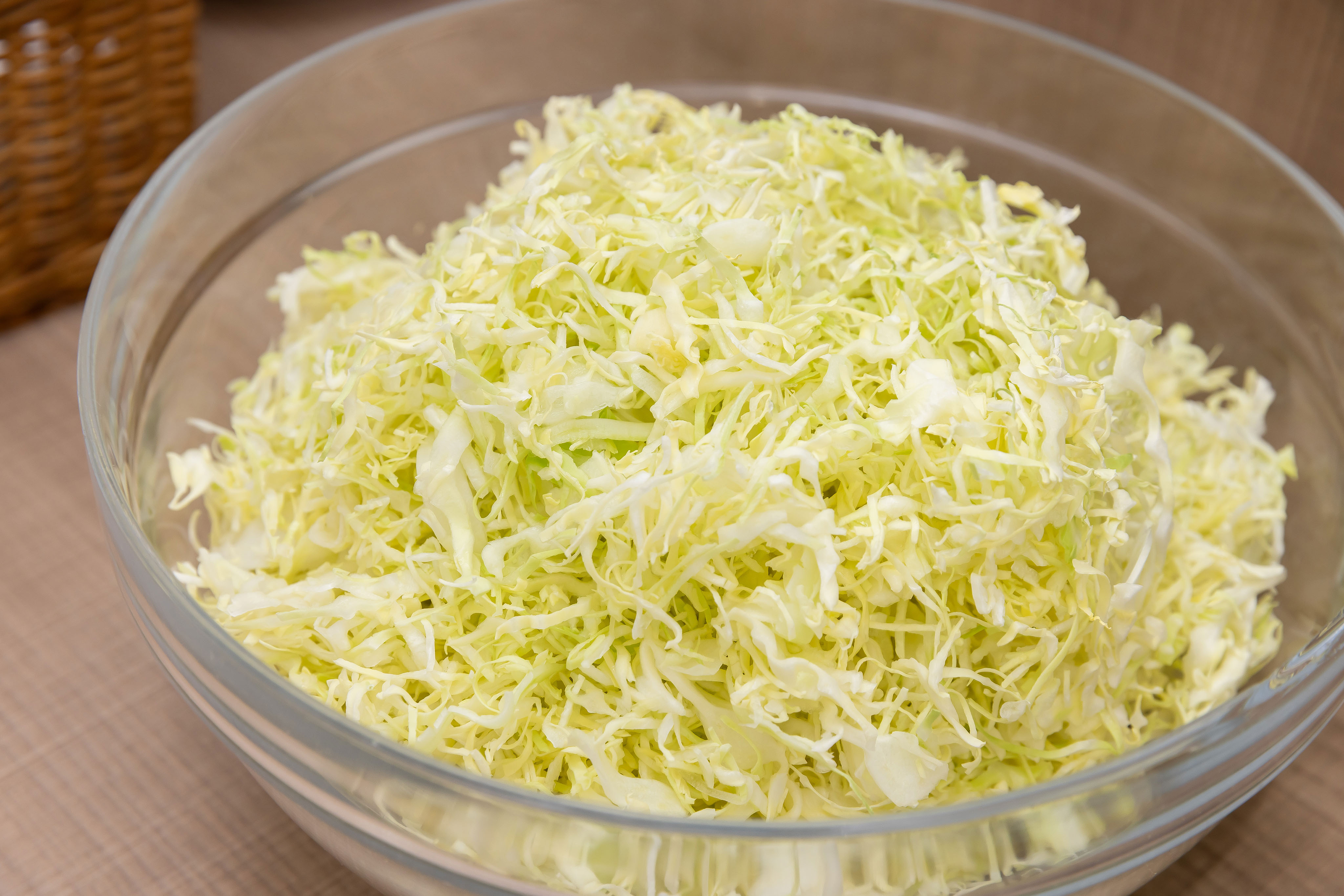 シャキッと新鮮なキャベツ