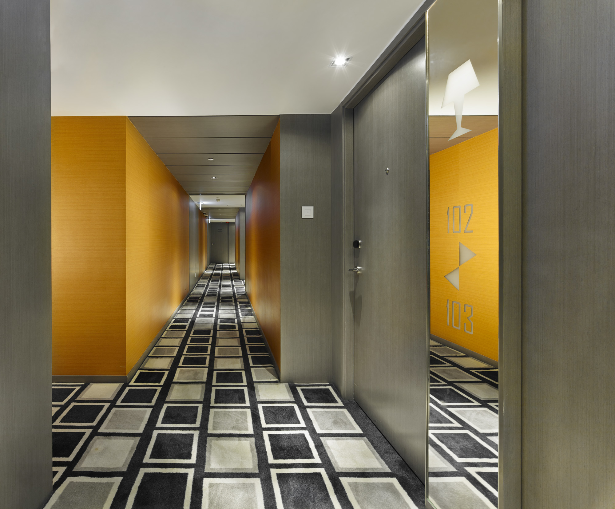 guest floor corridor