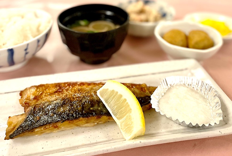 さばの塩焼き定食