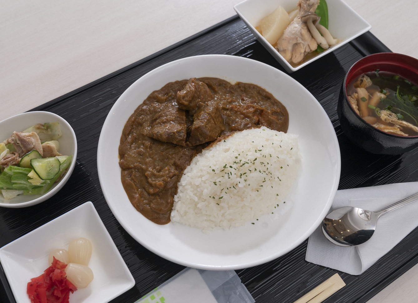 牛タンカレー定食付シングルプラン