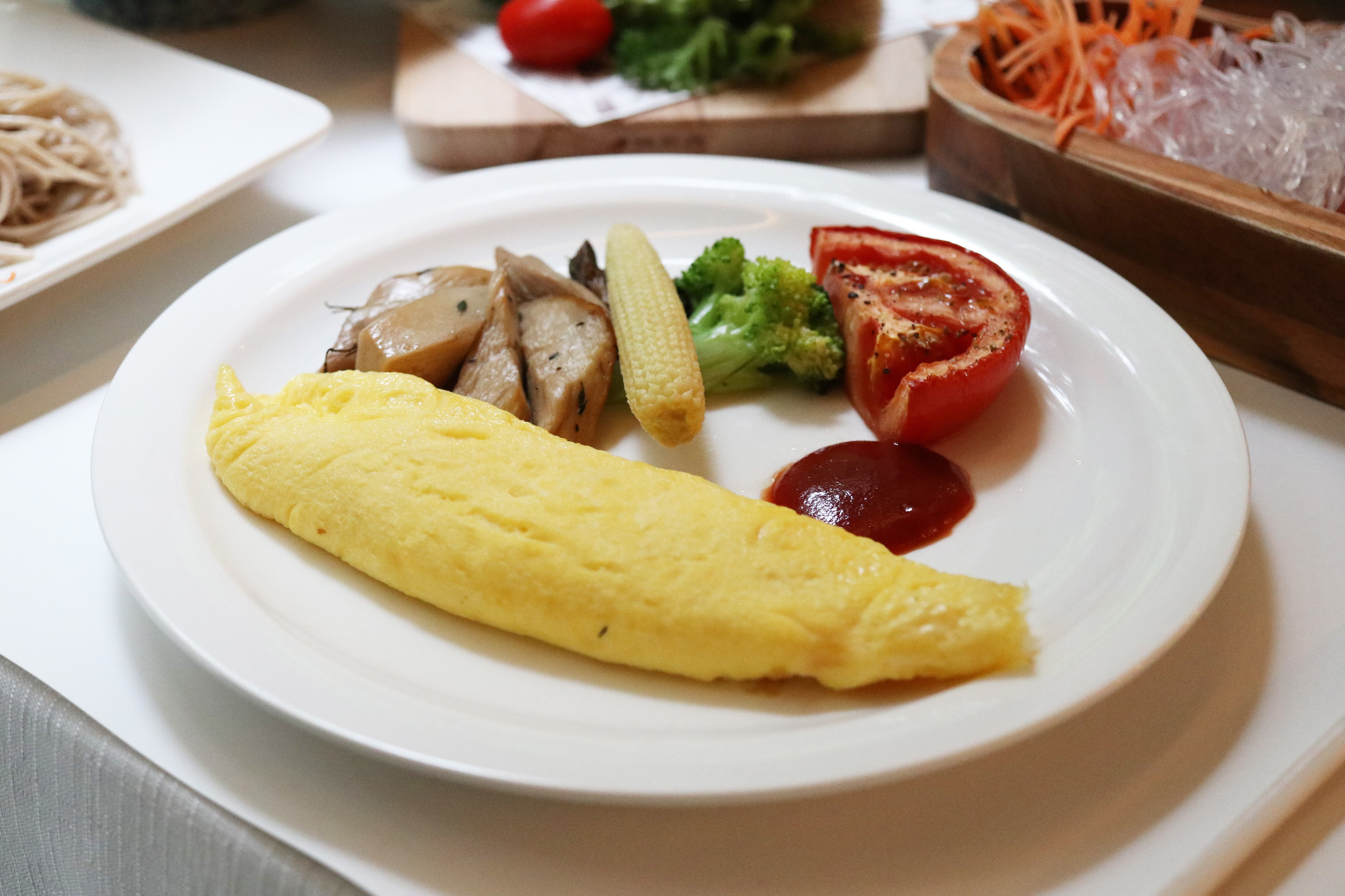 朝食