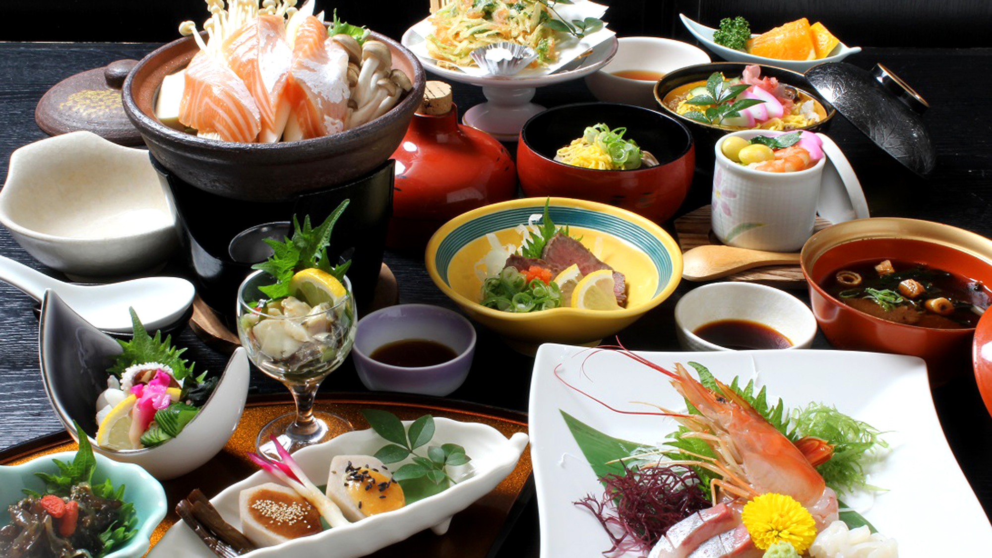 【季節の創作会席Cコース】