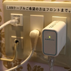 客室では有線ＬＡＮ、Wi-Fiがご利用になれます。