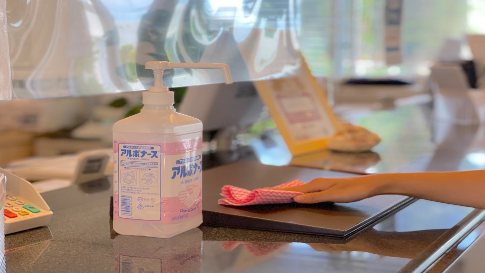感染症対策～館内～