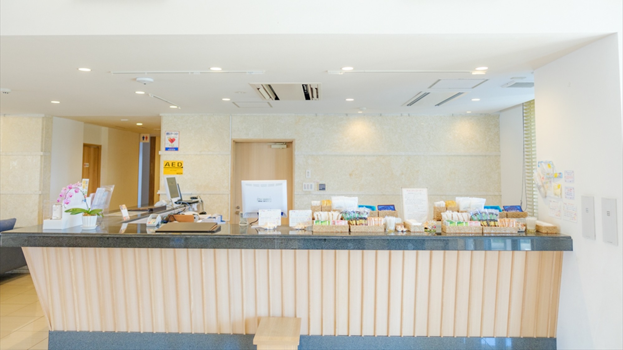 【ロビー】◆チェックイン・アウトもスムーズ。