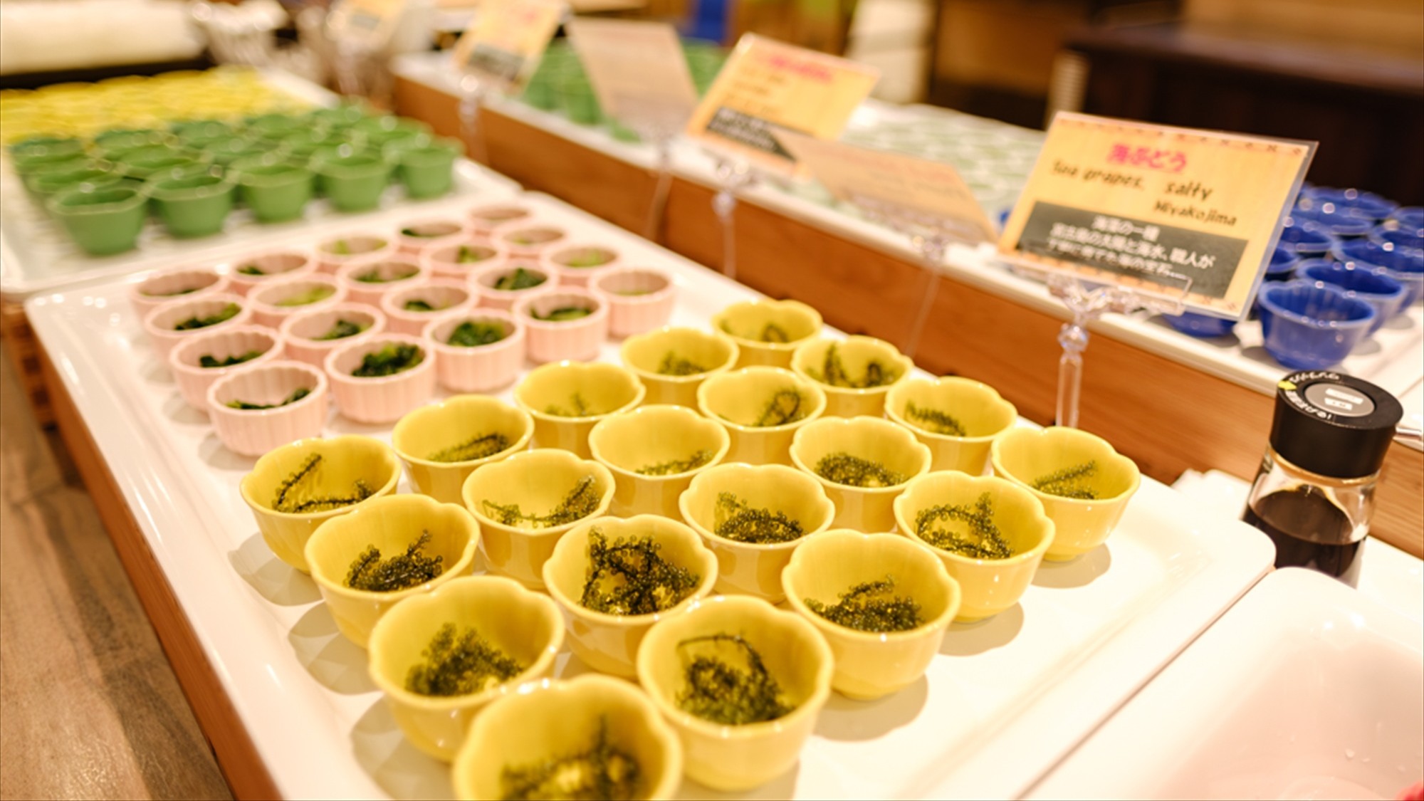 【朝食ブッフェメニュー一例】◆新鮮な海の幸を、心ゆくまでお楽しみください。