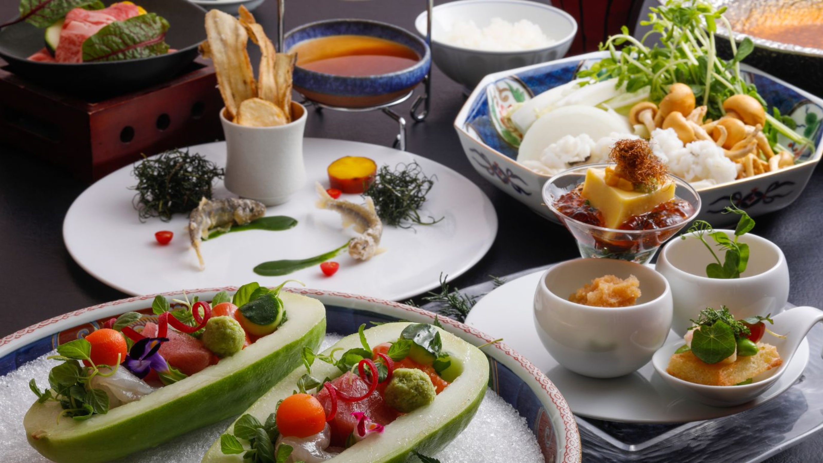 【夏】会席料理（お食事一例）