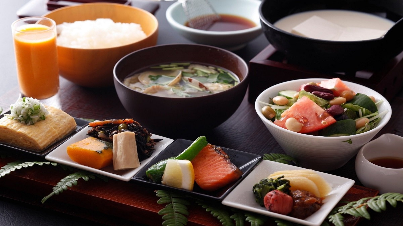 【ご朝食】身体に優しい、味わい深いご朝食（お食事一例）