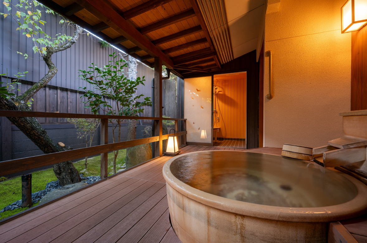 杜若　露天風呂