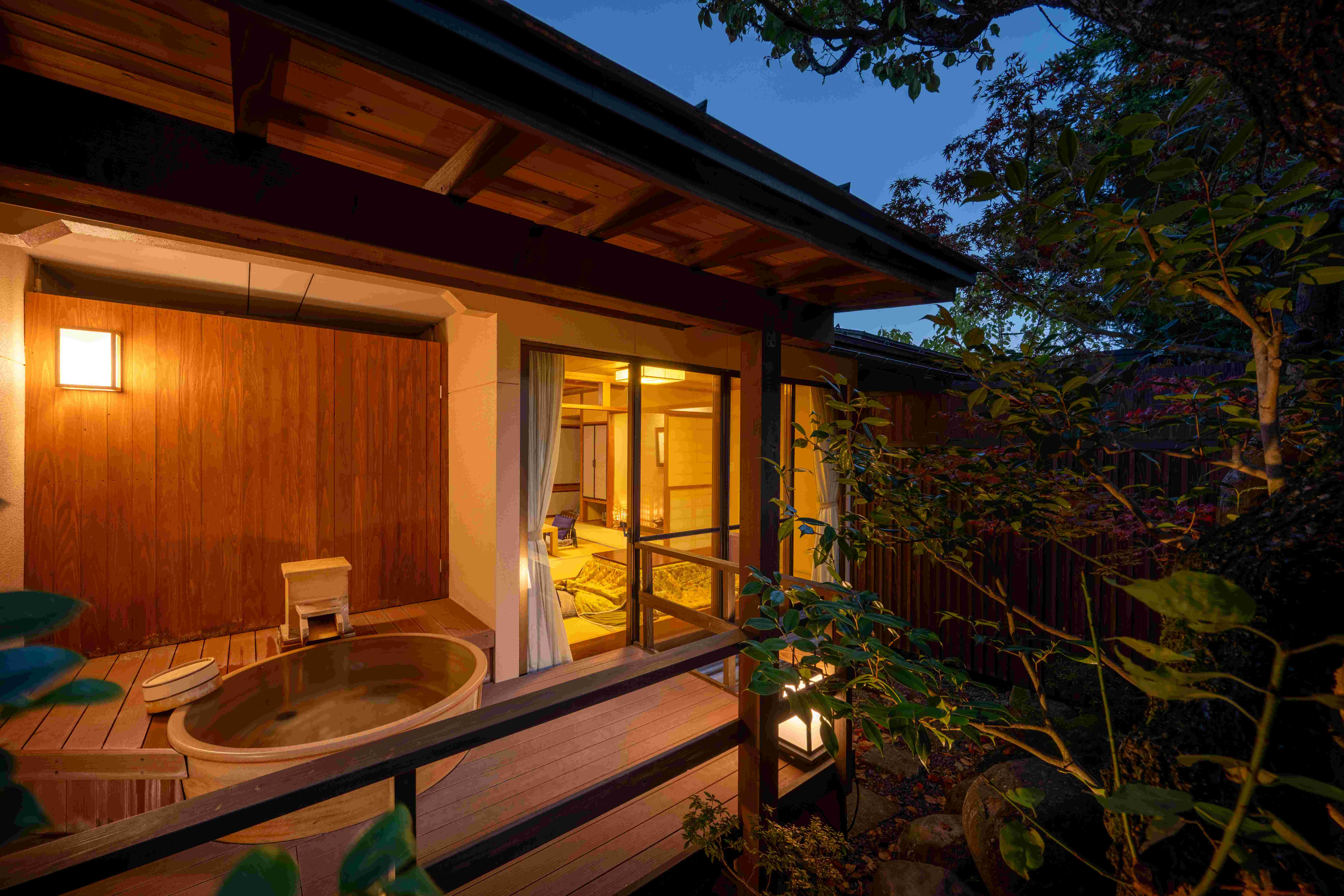 杜若　露天風呂