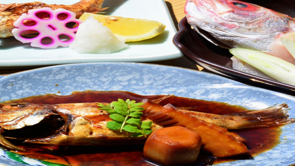 【ノドグロ×はまづる名物”舟盛り”】北陸の旬魚を＜しゃぶしゃぶ＆煮付け＞！ノドグロはお一人様2尾付き