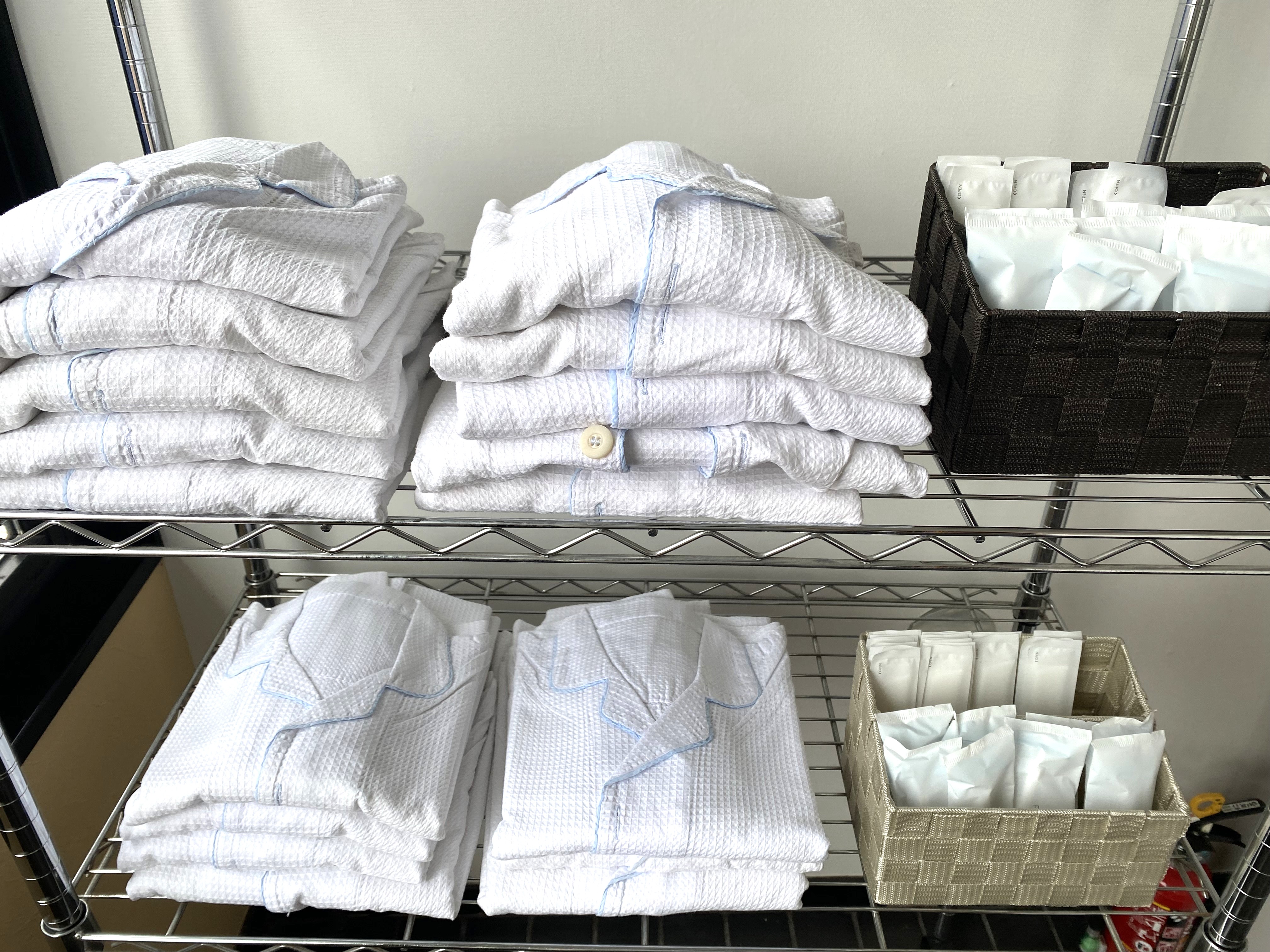 1F　アメニティ＆ガウン