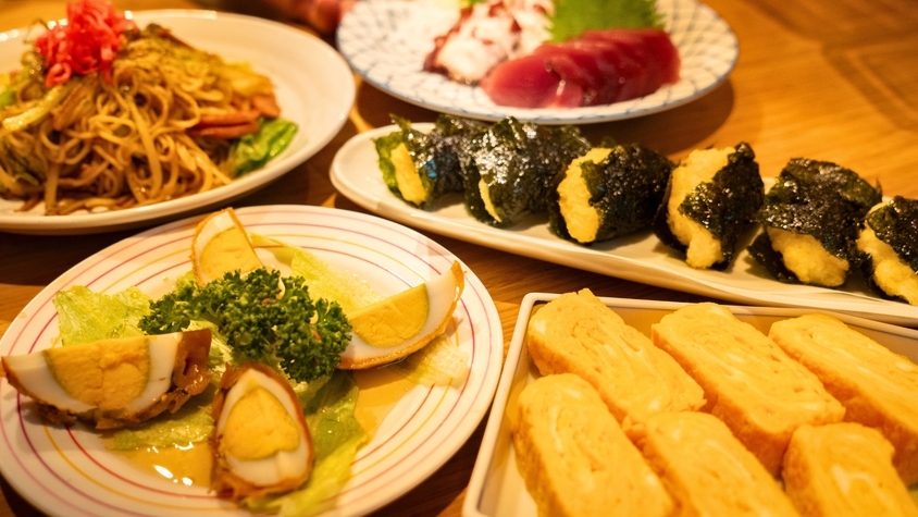 【居酒屋ようこ 晩酌セット付】名物ママと飲んで歌って語らって♪アットホームな夜を女川で＜軽朝食付＞