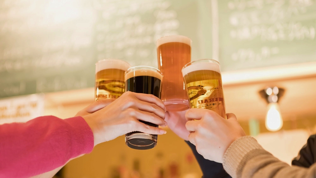 【ガル屋Beer クラフトビール付〇朝食付】女川ご当地ビールで乾杯！港町で楽しむご褒美ペールエール